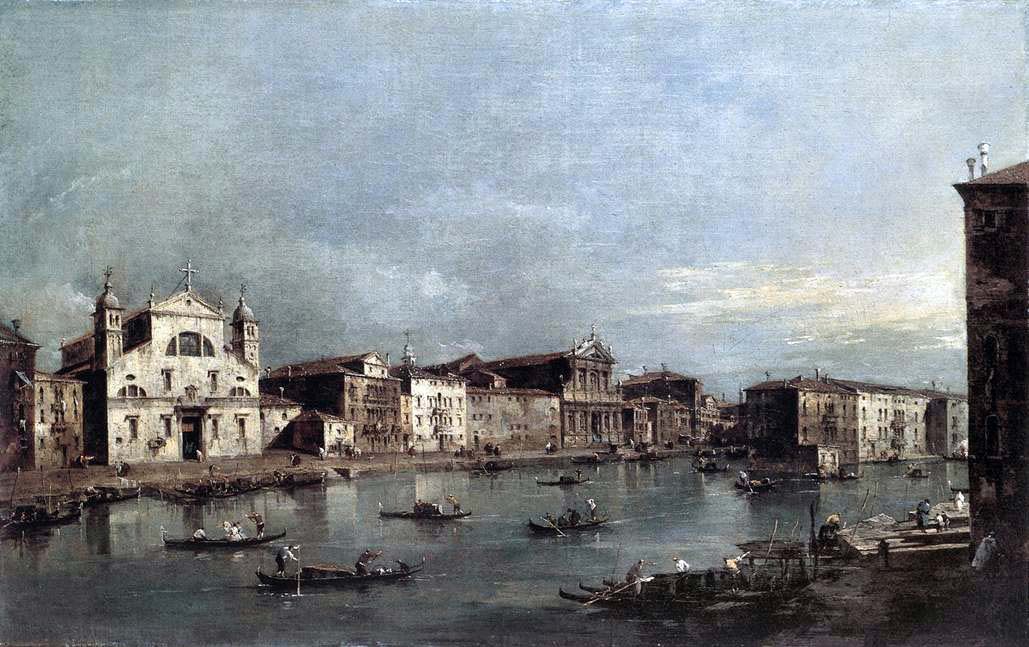Grand Canal with Santa Lucia